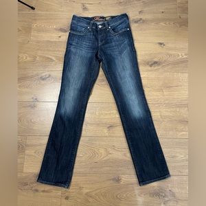 Mavi Molly Bootcut Straight Faded Blue Denim Jeans 26”x32”